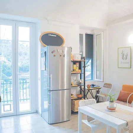 059 - Villetta, Casita Nueva 10 Minuti Dal Mare E Terrazzo 公寓 Carasco